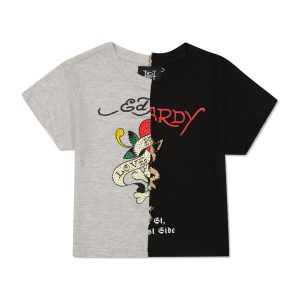 One of a Kind Split Baby Tee