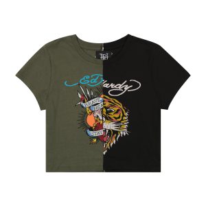 One of a Kind Split Baby Tee