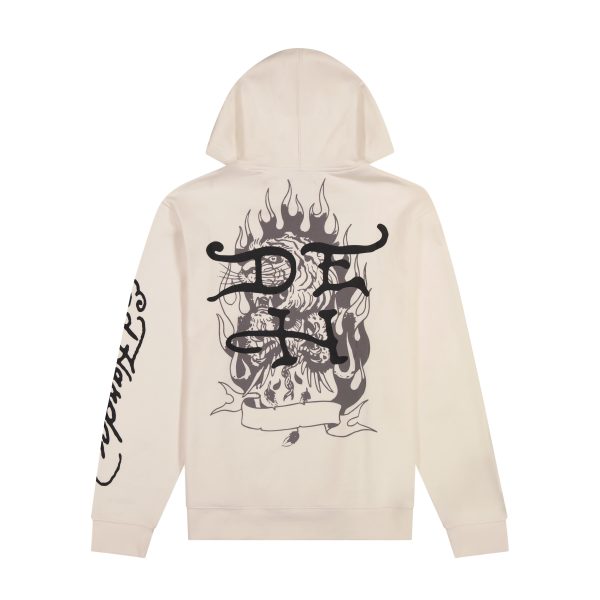 Battle Skull Mens Hoodie - Image 2