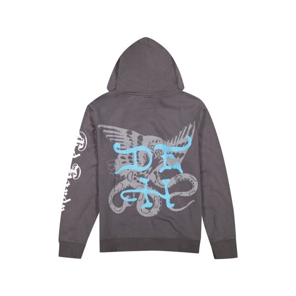 NY Eagle Men's Hoodie - Image 2