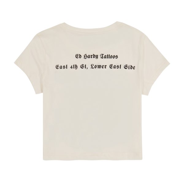Flame Skull Baby Tee - Image 2