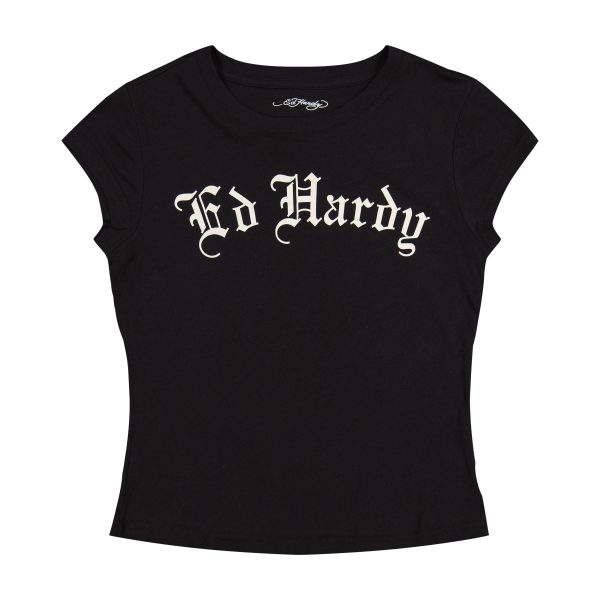 Cross Heart Cap Sleeve Tee - Image 2