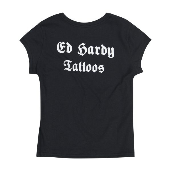 NYC Eagle Cap Sleeve Fitted Tee - Image 2