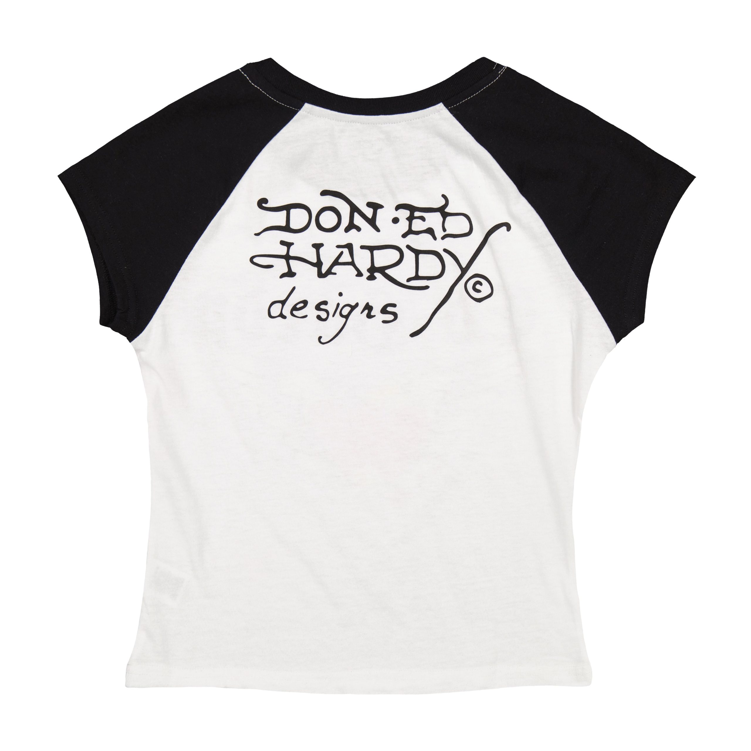 Heart Wings Raglan Cap Sleeve Tee - Image 3