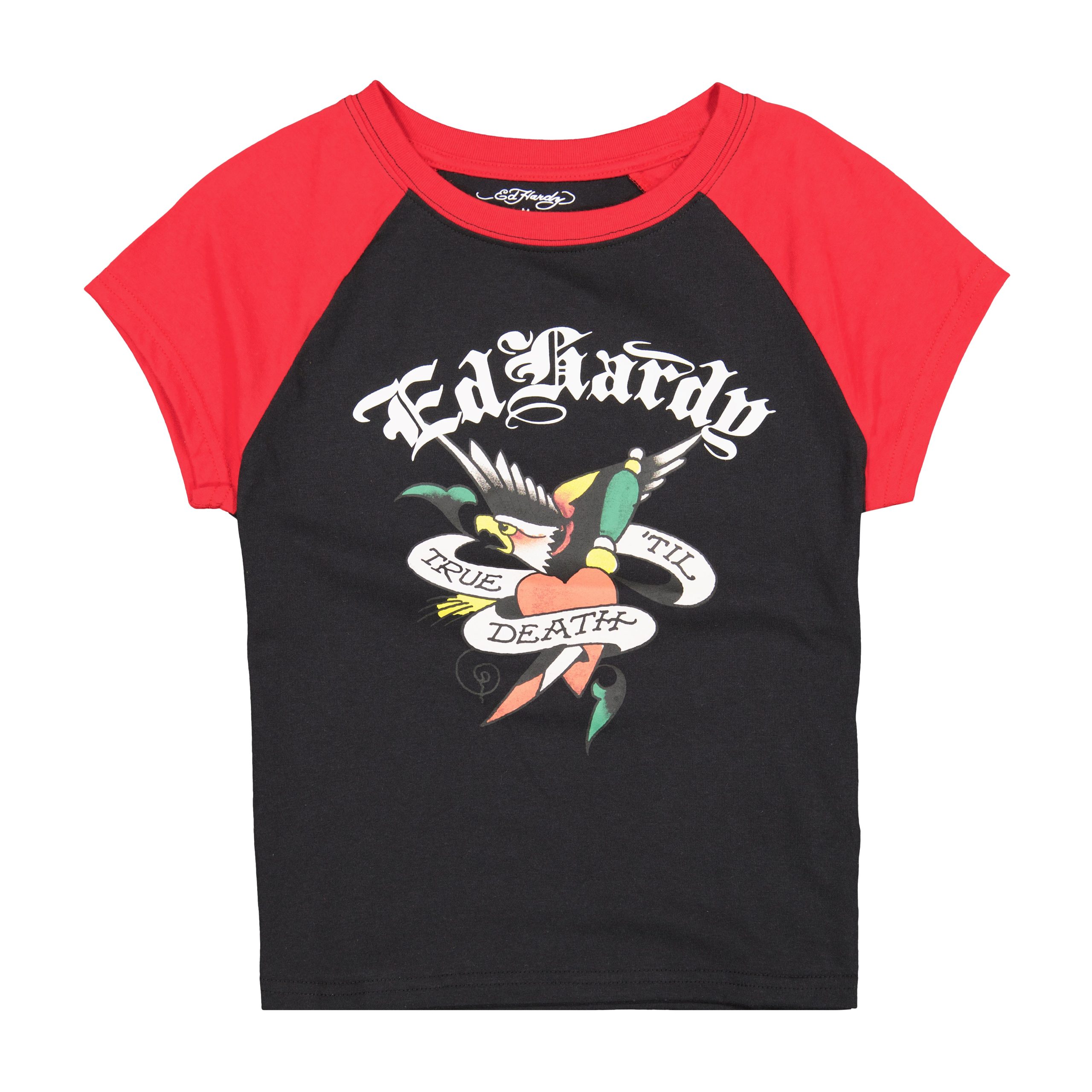 True Eagle Raglan Cap Sleeve Tee