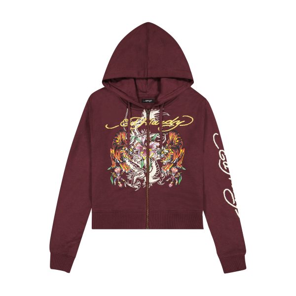 Tigers Zip Front Hoodie (Relaxed)