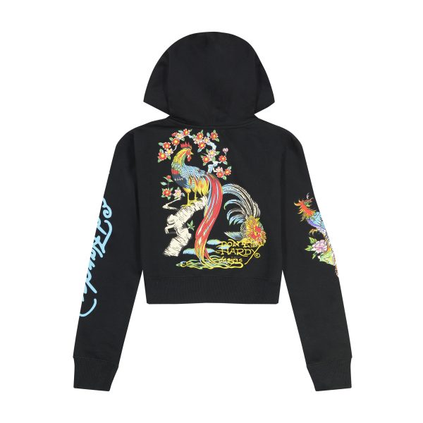 Phoenix Cropped Hoodie - Image 2