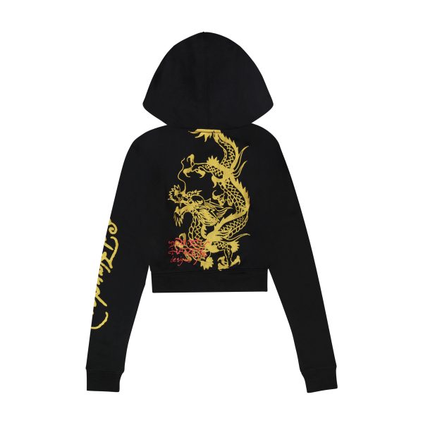 Cropped Dragon Hoodie - Image 2