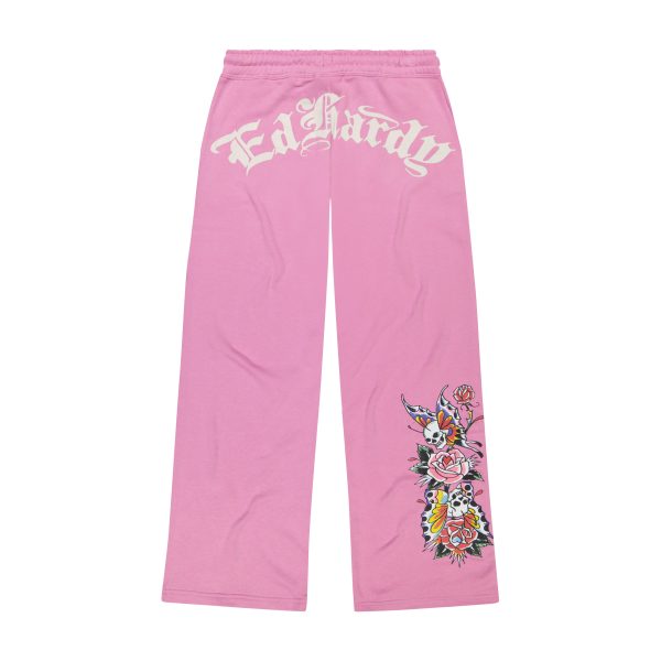 Flower SKull Sweatpants - Image 2