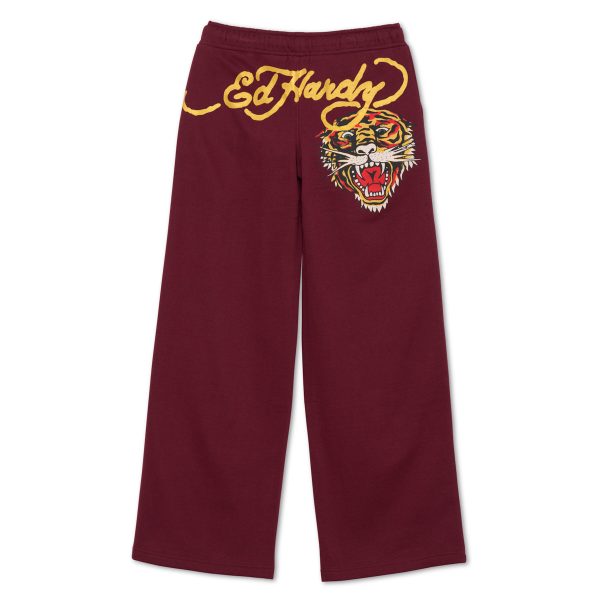 Retro Tiger Flare Sweatpants - Image 2