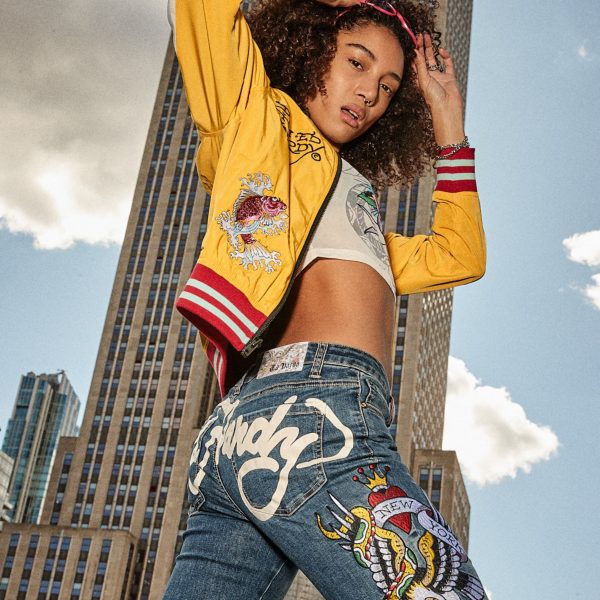 NYC Eagle Slim Flare Jean - Image 2