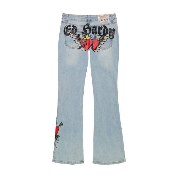 Hearts Low Waist Bootcut Jean - Image 3